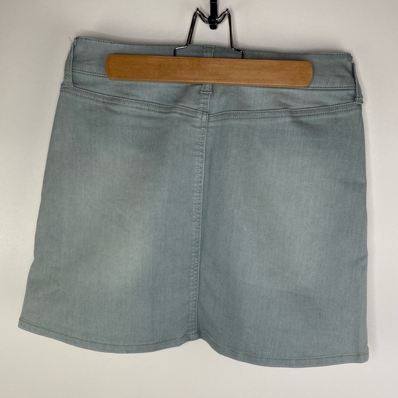 ALTAR’D STATE A-Line Button Front Denim Skirt - Picture 2 of 3